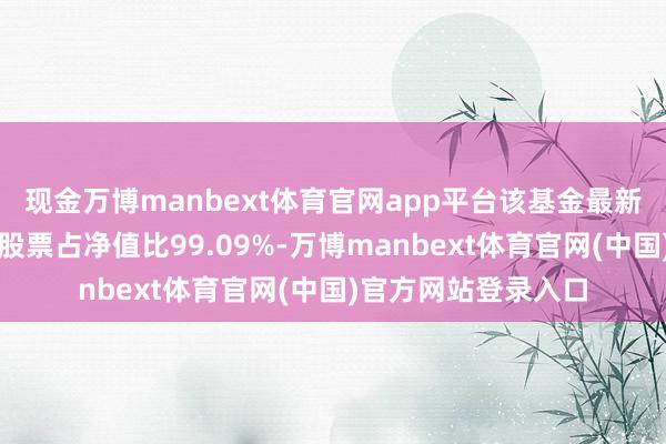 现金万博manbext体育官网app平台该基金最新一期金钱确立为：股票占净值比99.09%-万博manbext体育官网(中国)官方网站登录入口