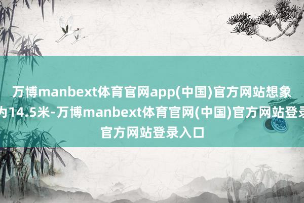 万博manbext体育官网app(中国)官方网站想象吃水为14.5米-万博manbext体育官网(中国)官方网站登录入口