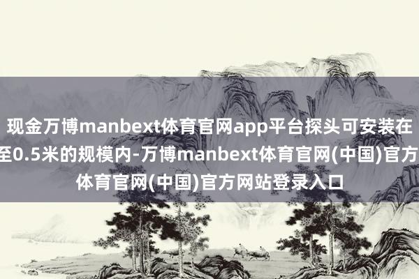 现金万博manbext体育官网app平台探头可安装在距离管谈0.1至0.5米的规模内-万博manbext体育官网(中国)官方网站登录入口